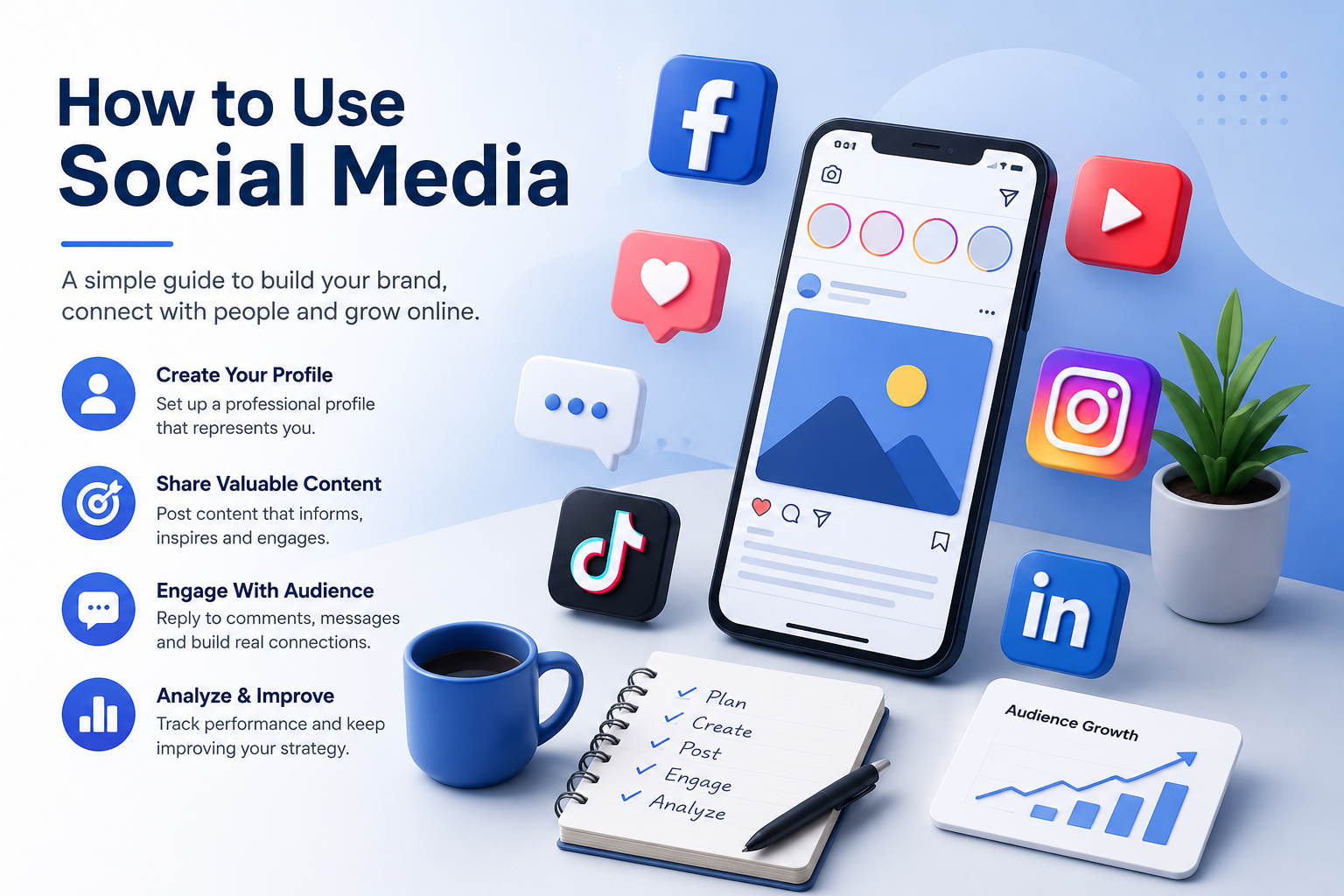 How to Use Social Media
