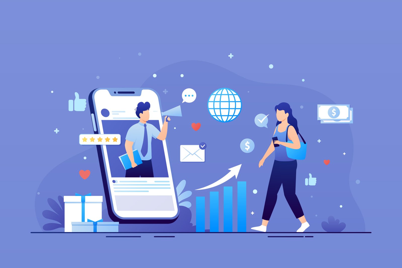 Digital Marketing screen